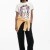 T-Shirt mit Gesichtsaufdruck T-Shirt mit Gesichtsaufdruck