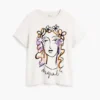 T-Shirt mit Gesichtsaufdruck T-Shirt mit Gesichtsaufdruck