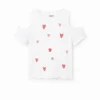 T-Shirt mit Herzausschnitt