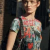 T-Shirt mit Katzenprint T-Shirt mit Katzenprint