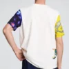 T-Shirt mit Kosmos-Print