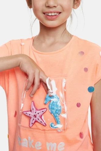 T-Shirt mit „Pocket of the Sea“