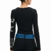 T-Shirt mit Schriftzug T-Shirt mit Schriftzug