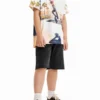 T-Shirt mit Skater-Print T-Shirt mit Skater-Print
