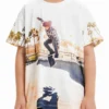 T-Shirt mit Skater-Print T-Shirt mit Skater-Print
