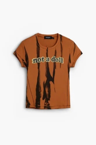T-Shirt mit Tie-Dye-Print