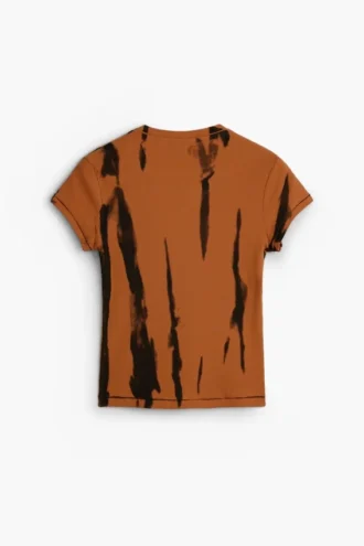 T-Shirt mit Tie-Dye-Print