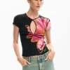 T-Shirt „Opening Flower“ T-Shirt „Opening Flower“
