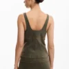 Taillierte Bluse mit Trägern Taillierte Bluse mit Trägern