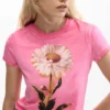 Tailliertes Daisy-T-Shirt Tailliertes Daisy-T-Shirt