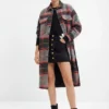 Tartan-Overshirt-Mäntel Tartan-Overshirt-Mäntel