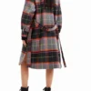 Tartan-Overshirt-Mäntel Tartan-Overshirt-Mäntel