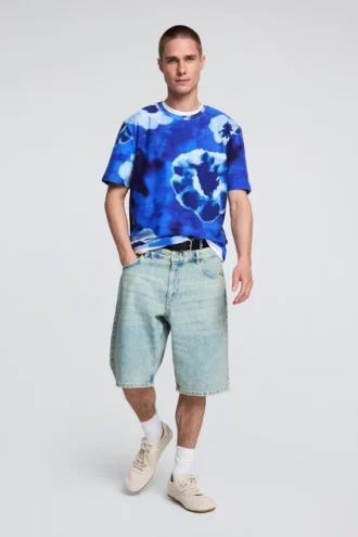 Tie-Dye-Blumen-Hemd