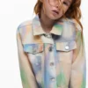 Tie-Dye-Jeansjacke Tie-Dye-Jeansjacke