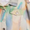 Tie-Dye-Jeansjacke Tie-Dye-Jeansjacke