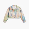 Tie-Dye-Jeansjacke Tie-Dye-Jeansjacke