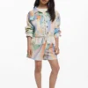 Tie-Dye-Jeansshorts
