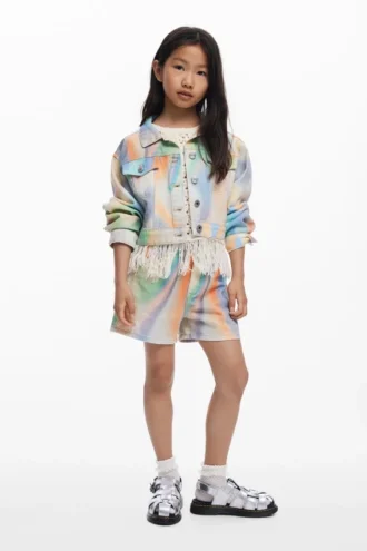 Tie-Dye-Jeansshorts Tie-Dye-Jeansshorts