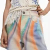 Tie-Dye-Jeansshorts