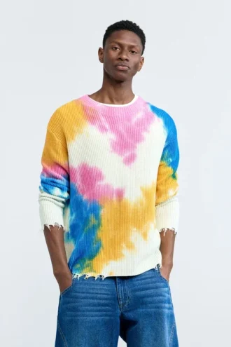 Tie-Dye-Pullover Tie-Dye-Pullover