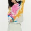 Tie-Dye-Pullover Tie-Dye-Pullover