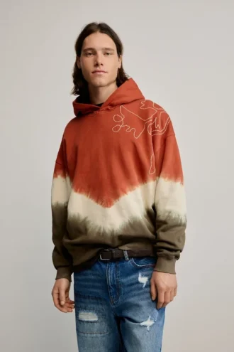 Tie-Dye-Sweatshirt Tie-Dye-Sweatshirt