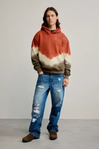 Tie-Dye-Sweatshirt Tie-Dye-Sweatshirt