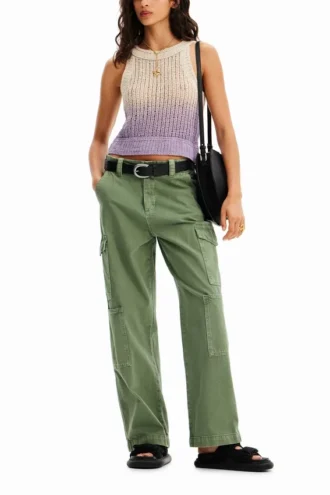 tricot oberteil mit farbverlauf 2 330x495 - Tricot-Oberteil mit Farbverlauf