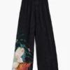 Tropische, fließende Hose