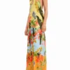 Tropisches Maxikleid mit Neckholder Tropisches Maxikleid mit Neckholder
