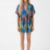 Tropisches Tunika-Kleid Tropisches Tunika-Kleid