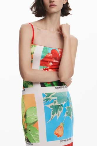 Tyler Mcgillivary Postcard Maxikleid
