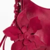 Umhängetasche mit Geldbörse mit Blumenmuster