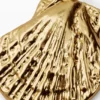 Unregelmäßige goldene Muschelohrringe Zalio