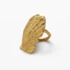 Vergoldeter Muschelring Zalio