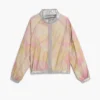 Wendbare silberne Jacke Wendbare silberne Jacke
