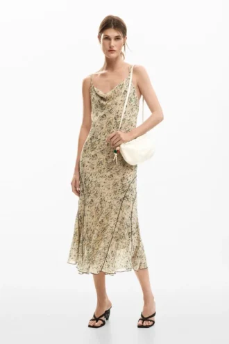 Wildes Midikleid