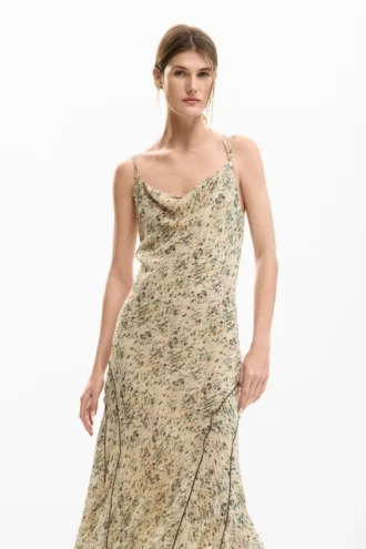 Wildes Midikleid