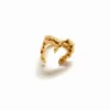 Zalio vergoldeter Ring mit Buchstabe M Zalio vergoldeter Ring mit Buchstabe M