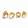 Zalio vergoldeter Ring mit Buchstabe M Zalio vergoldeter Ring mit Buchstabe M