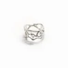 Zalio versilberter Ring mit Botschaft Zalio versilberter Ring mit Botschaft
