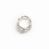 Zalio versilberter Ring mit Botschaft Zalio versilberter Ring mit Botschaft