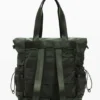 Zweifarbiger gewachster Voyager-Rucksack