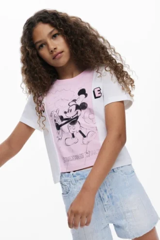Zweifarbiges Mickey Mouse™ T-Shirt Zweifarbiges Mickey Mouse™ T-Shirt