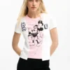 Zweifarbiges Mickey Mouse™ T-Shirt