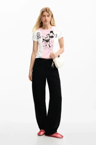 Zweifarbiges Mickey Mouse™ T-Shirt