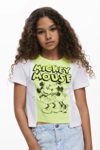Zweifarbiges Mickey- und Minnie-Mouse™-T-Shirt Zweifarbiges Mickey- und Minnie-Mouse™-T-Shirt