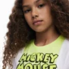 Zweifarbiges Mickey- und Minnie-Mouse™-T-Shirt