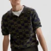 Zweifarbiges Poloshirt Zweifarbiges Poloshirt
